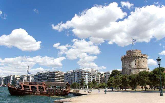 thessaloniki, promenade, tower